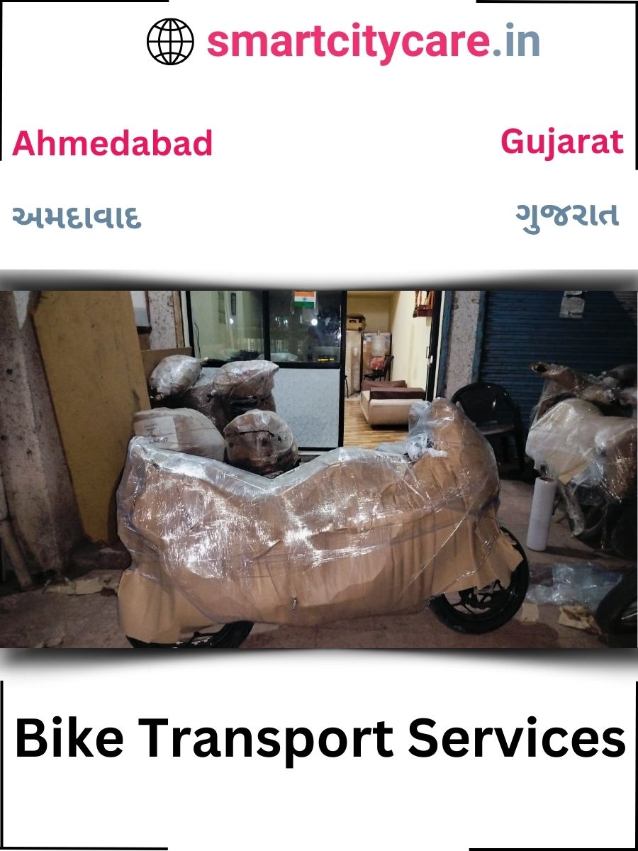 Expert Bike Transport in Ahmedabad for Secure Vehicle Relocation