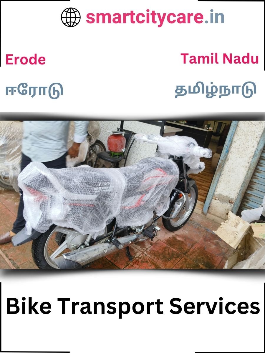 Expert Bike Transport in Erode for Secure Vehicle Relocation