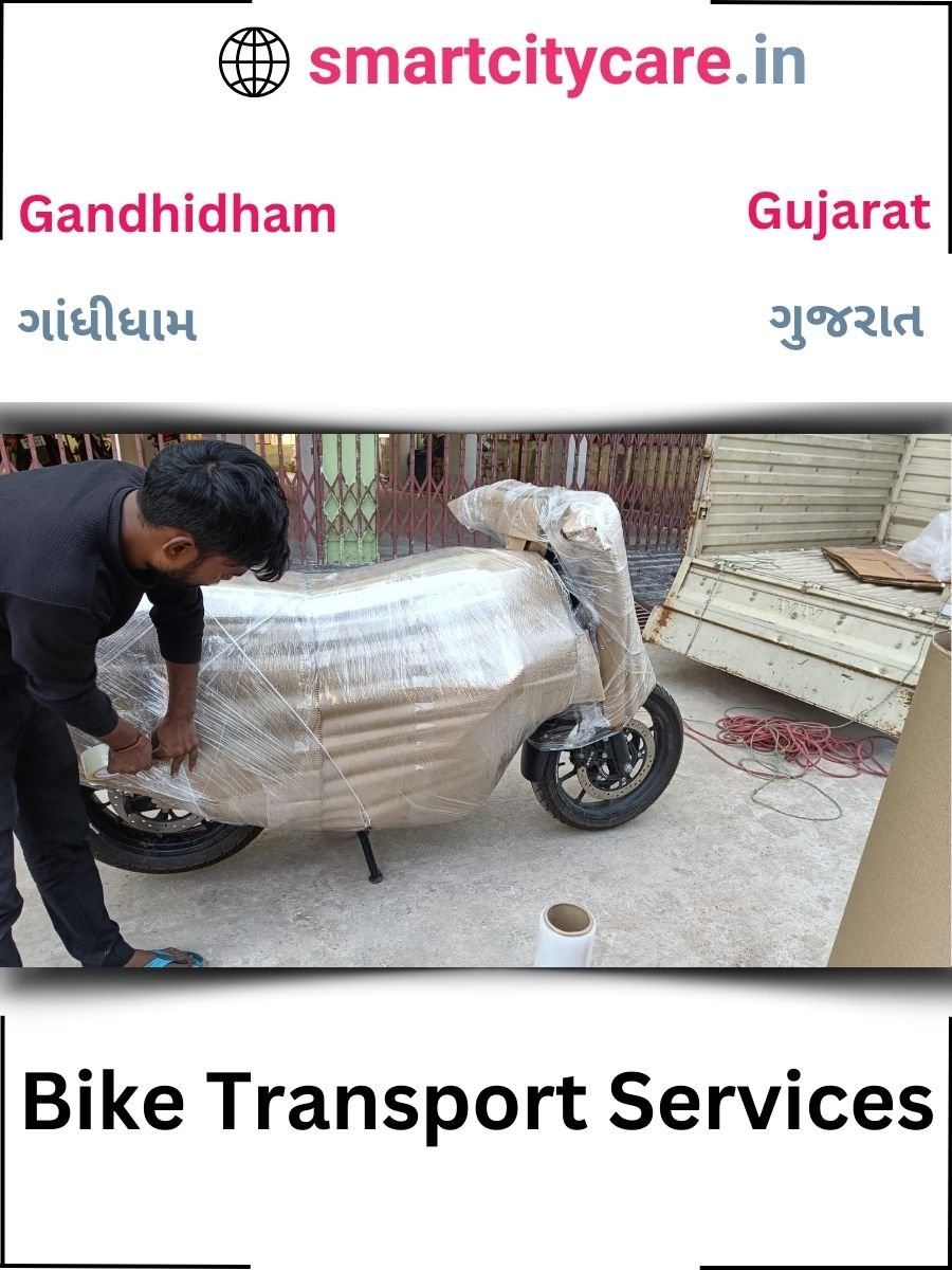 Expert Bike Transport in Gandhidham for Secure Vehicle Relocation