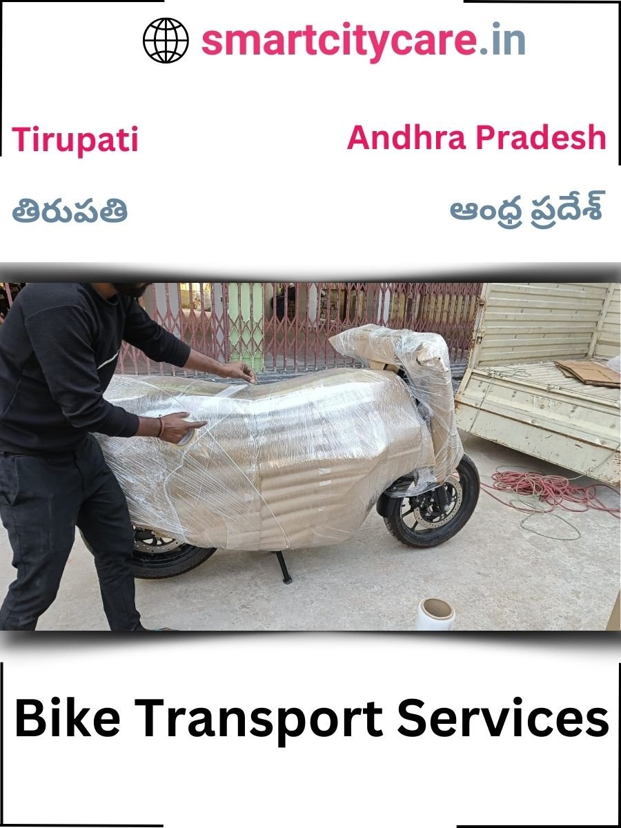 Expert Bike Transport in Tirupati for Secure Vehicle Relocation