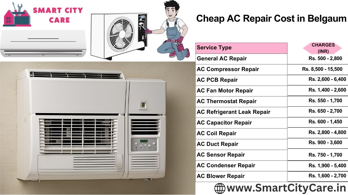 Cheap AC repair Cost list in Belgaum