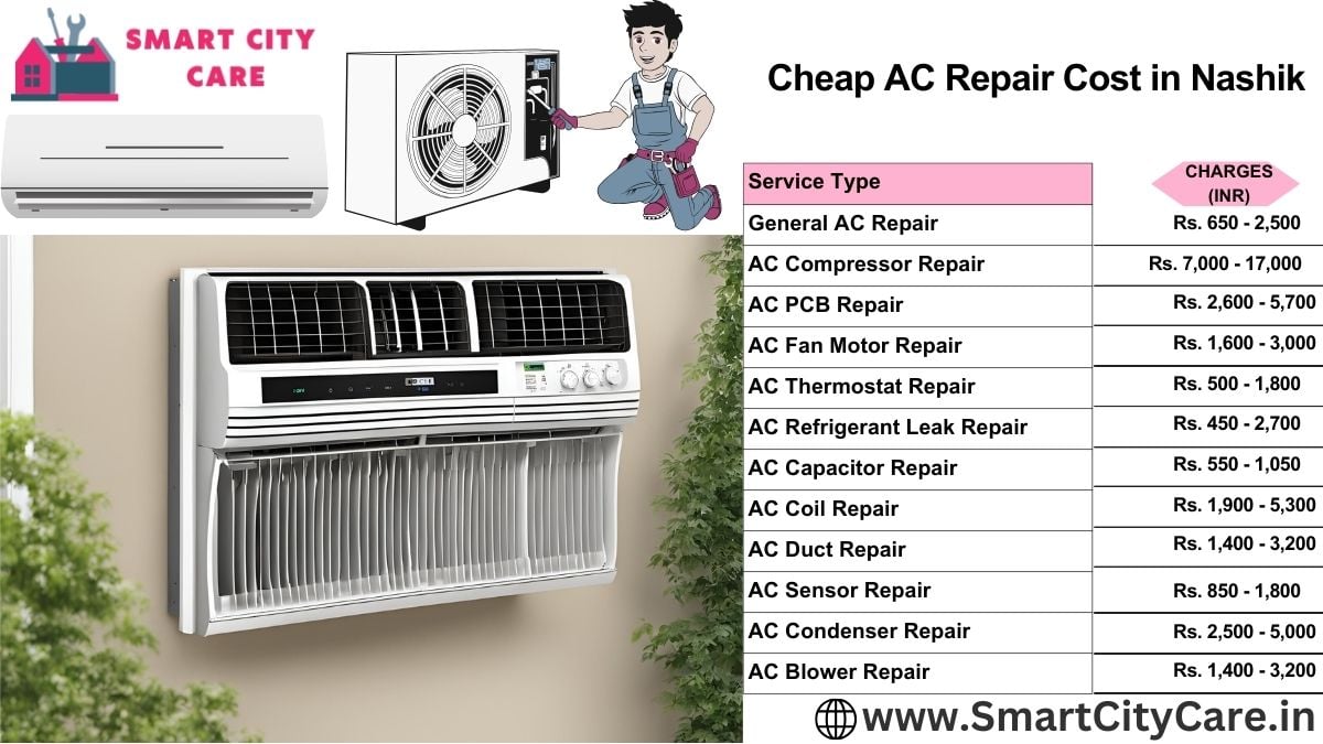 Cheap AC repair Cost list in Nashik