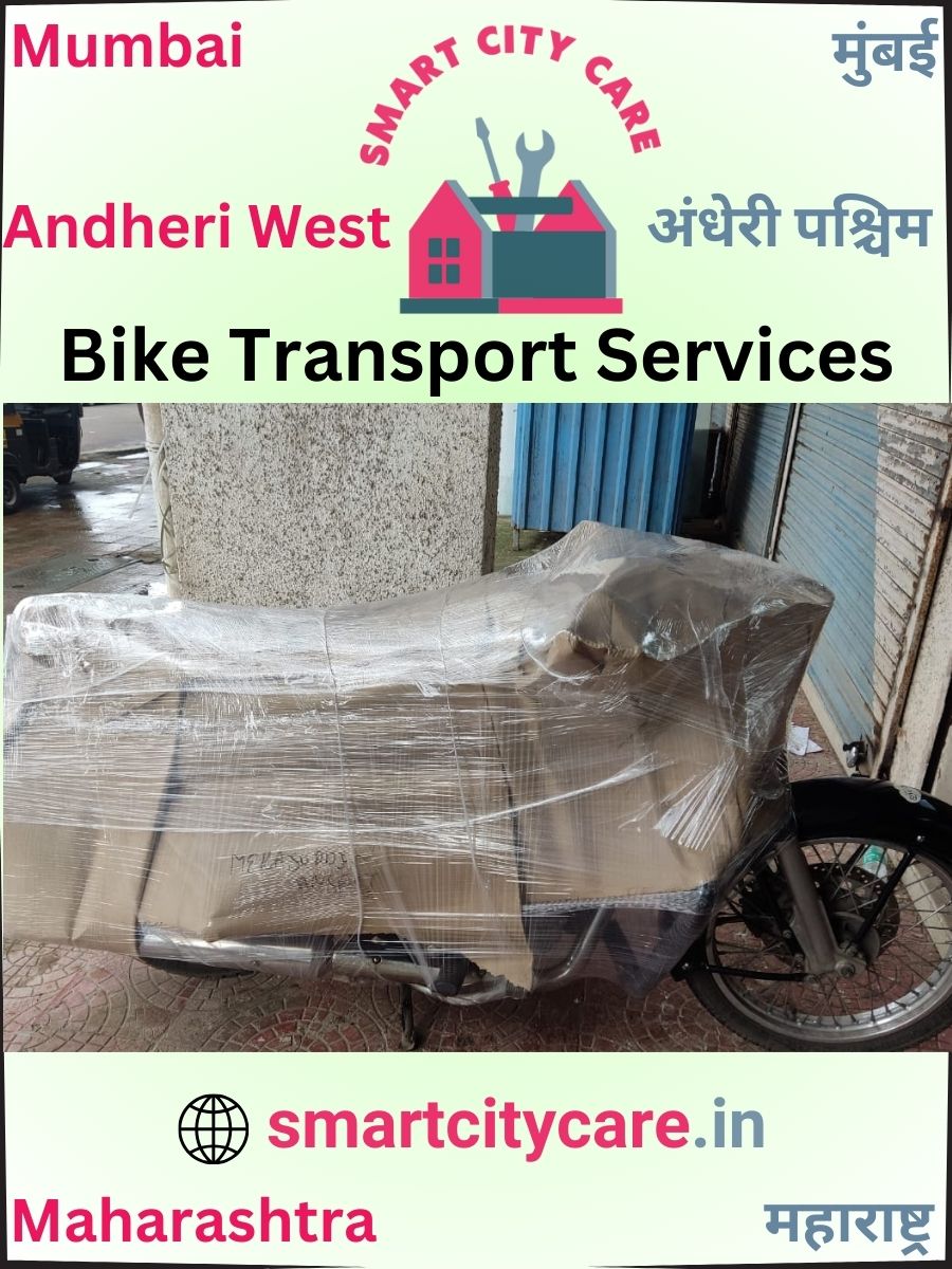 Bike moving cost by road and train in Andheri West, Mumbai