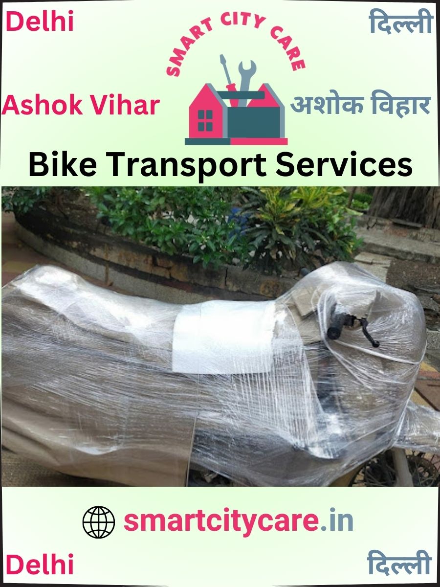 Bike moving cost by road and train in Ashok Vihar, Delhi