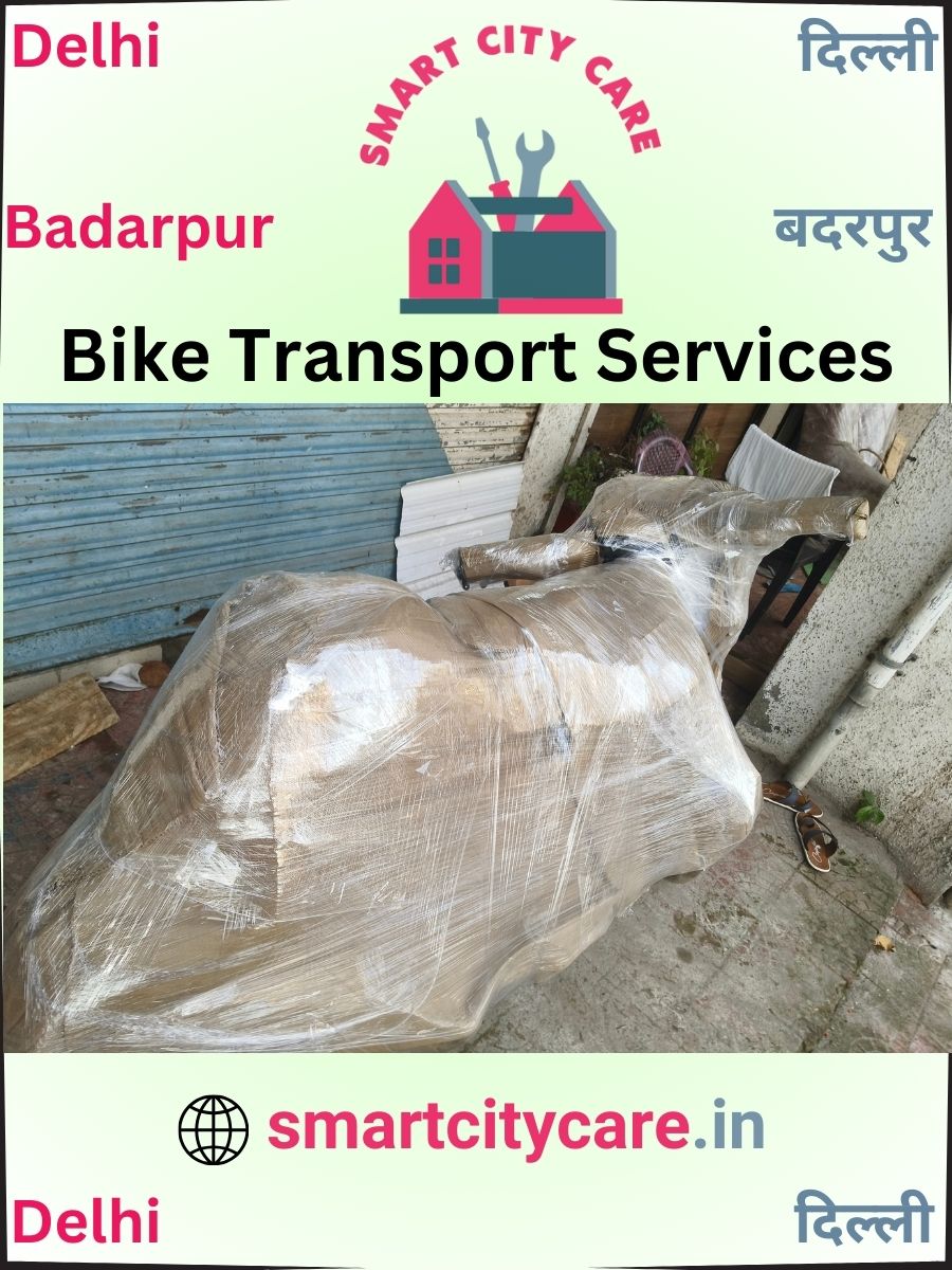 Bike moving cost by road and train in Badarpur, Delhi