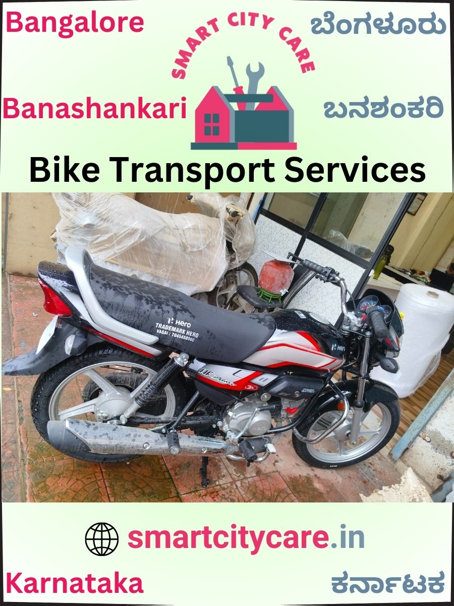 Expert Bike Transport in Banashankari for Secure Vehicle Relocation