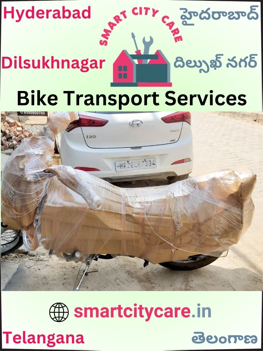 Expert Bike Transport in Dilsukhnagar for Secure Vehicle Relocation