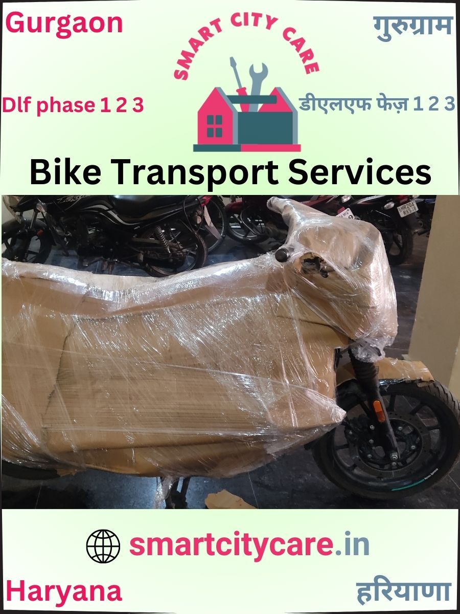 Expert Bike Transport in Dlf phase 1 2 3 for Secure Vehicle Relocation