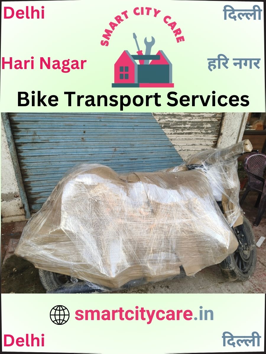 Bike moving cost by road and train in Hari Nagar, Delhi