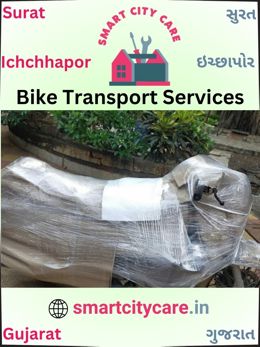 Bike moving cost by road and train in Ichchhapor, Surat
