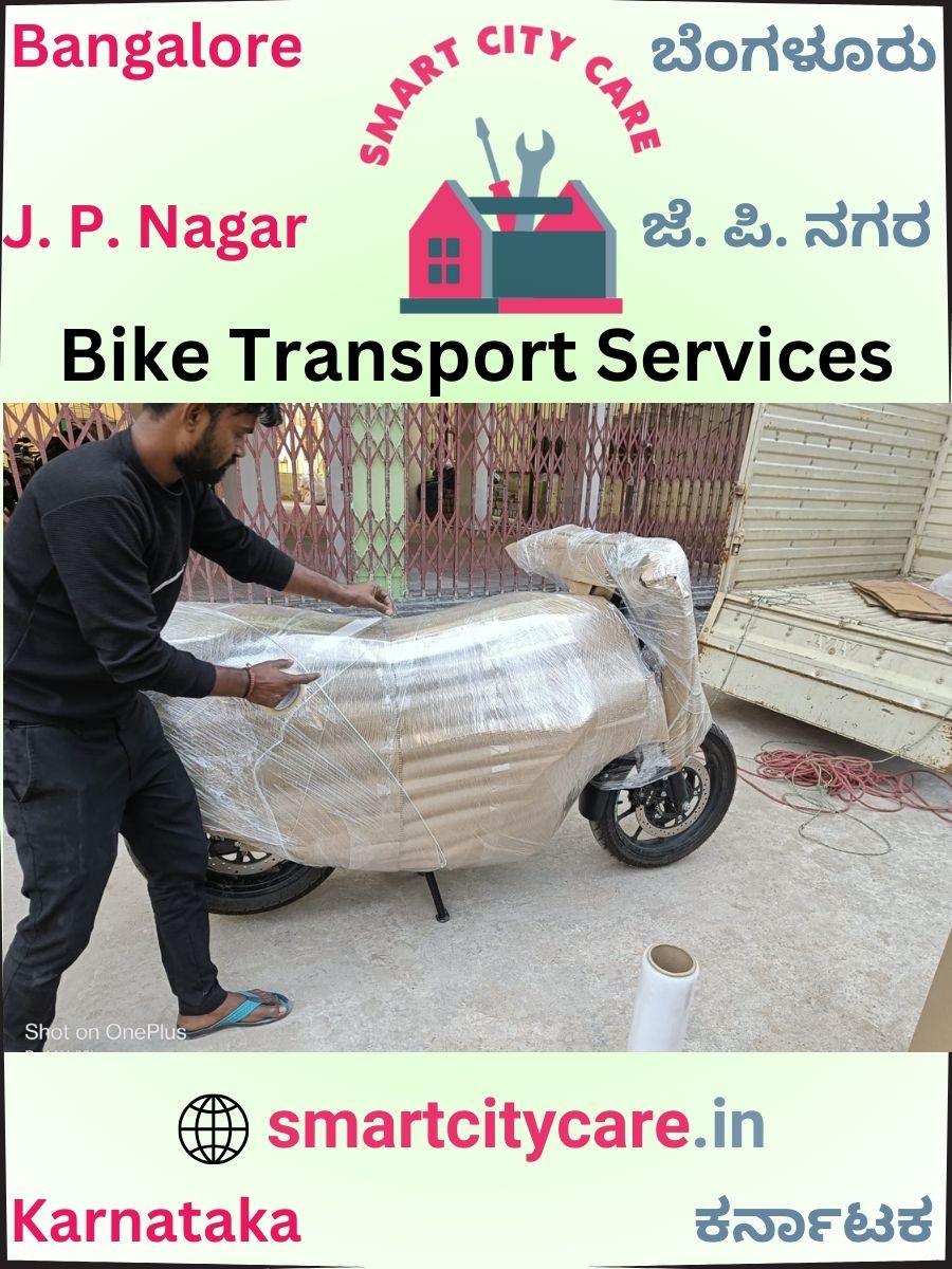 Expert Bike Transport in J. P. Nagar for Secure Vehicle Relocation