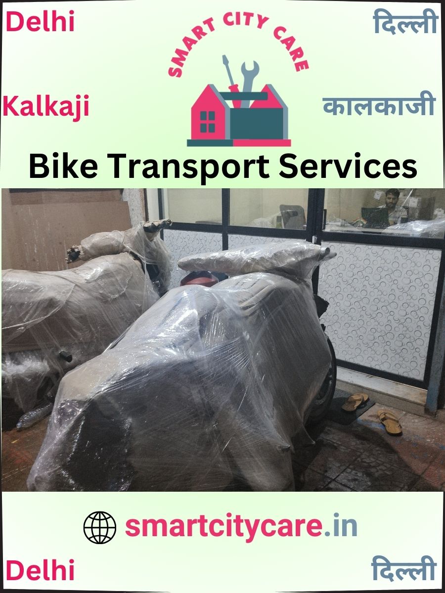 Bike moving cost by road and train in Kalkaji, Delhi