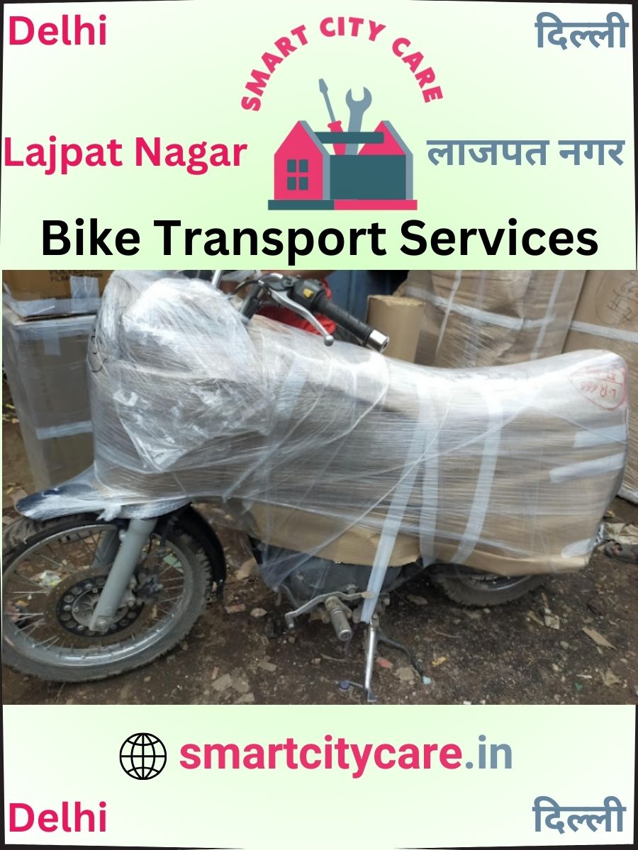 Bike moving cost by road and train in Lajpat Nagar, Delhi