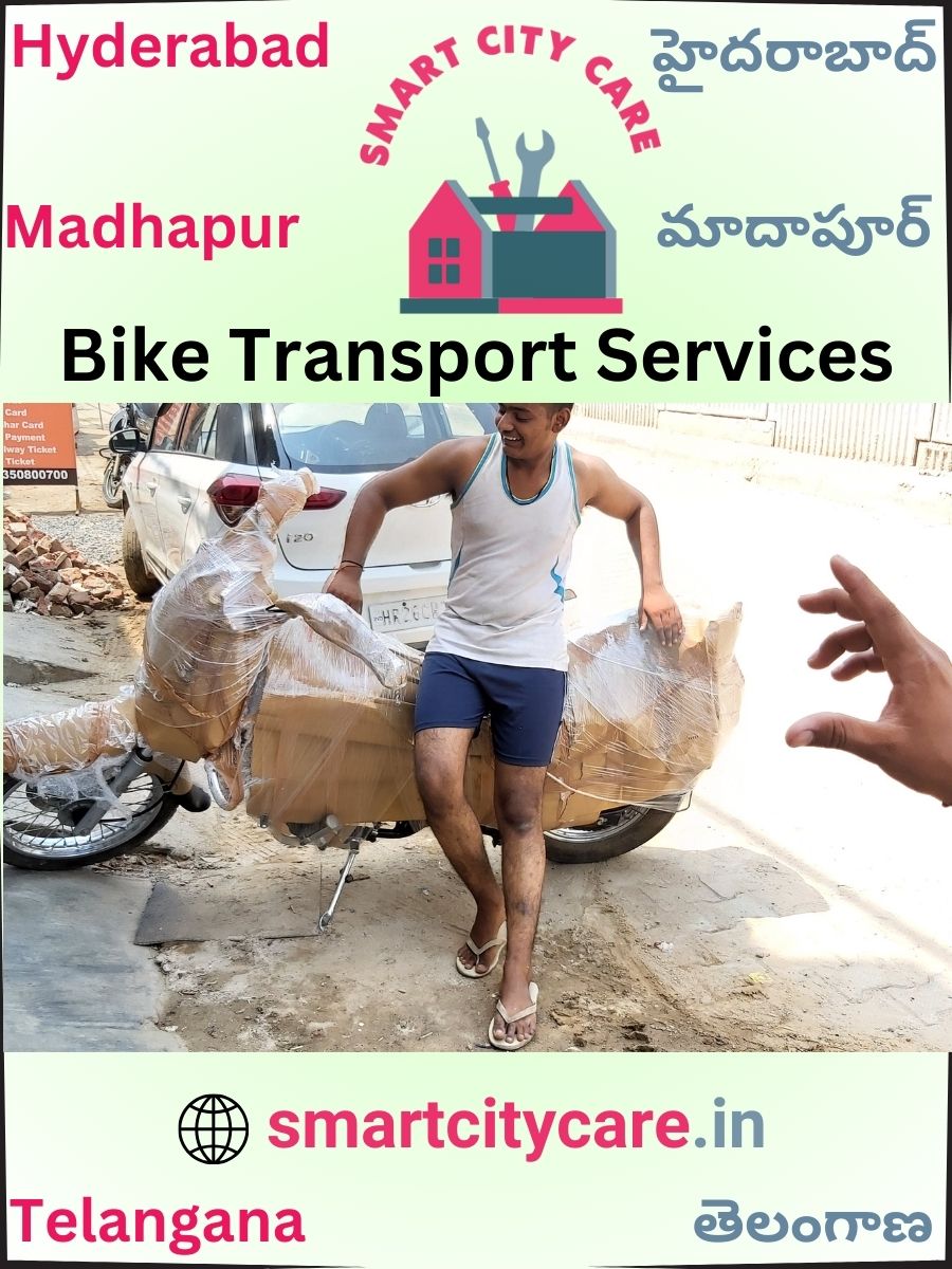 Expert Bike Transport in Madhapur for Secure Vehicle Relocation
