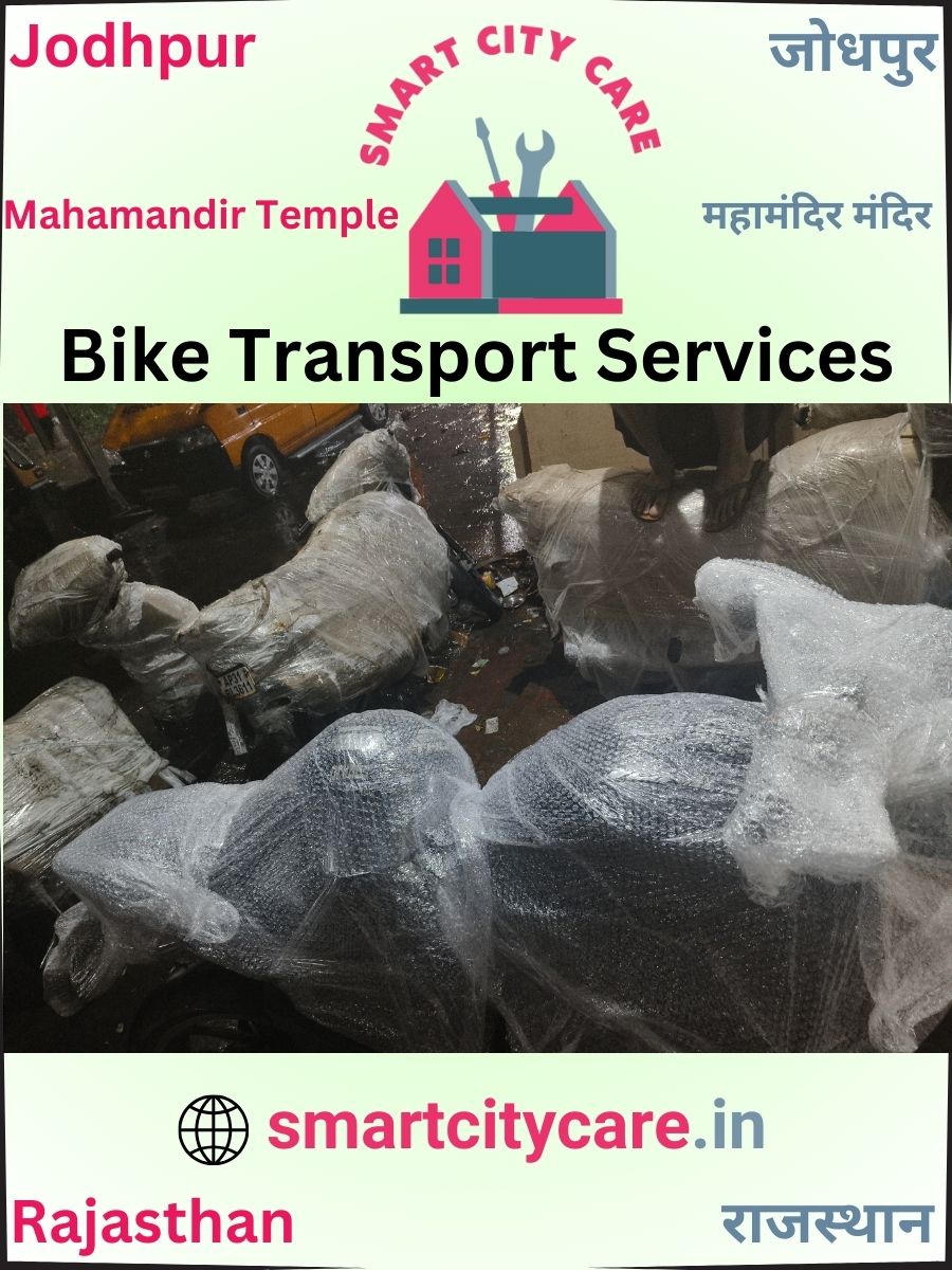 Expert Bike Transport in Mahamandir Temple for Secure Vehicle Relocation