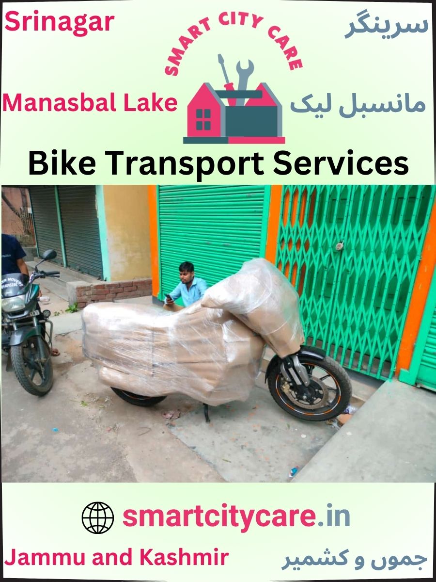 Expert Bike Transport in Manasbal Lake for Secure Vehicle Relocation