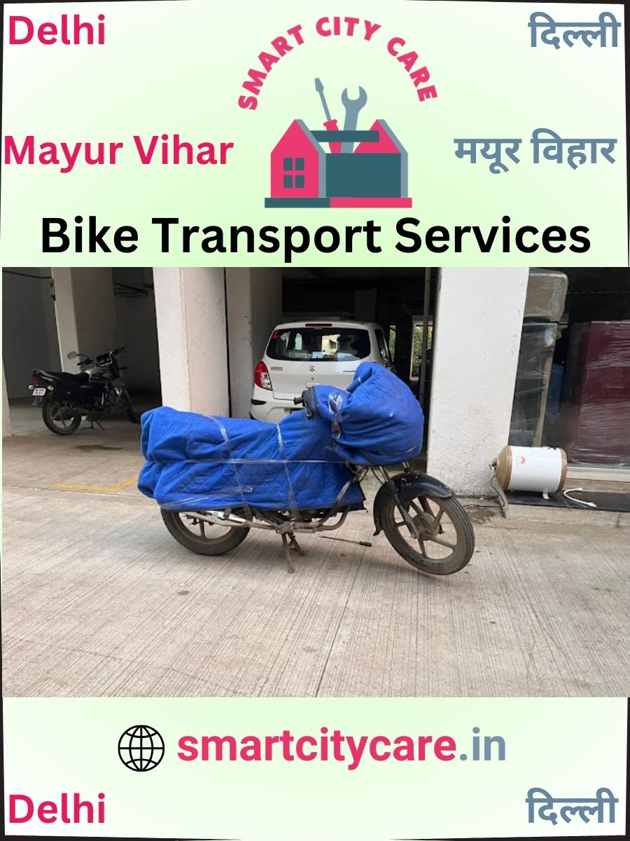 Bike moving cost by road and train in Mayur Vihar, Delhi