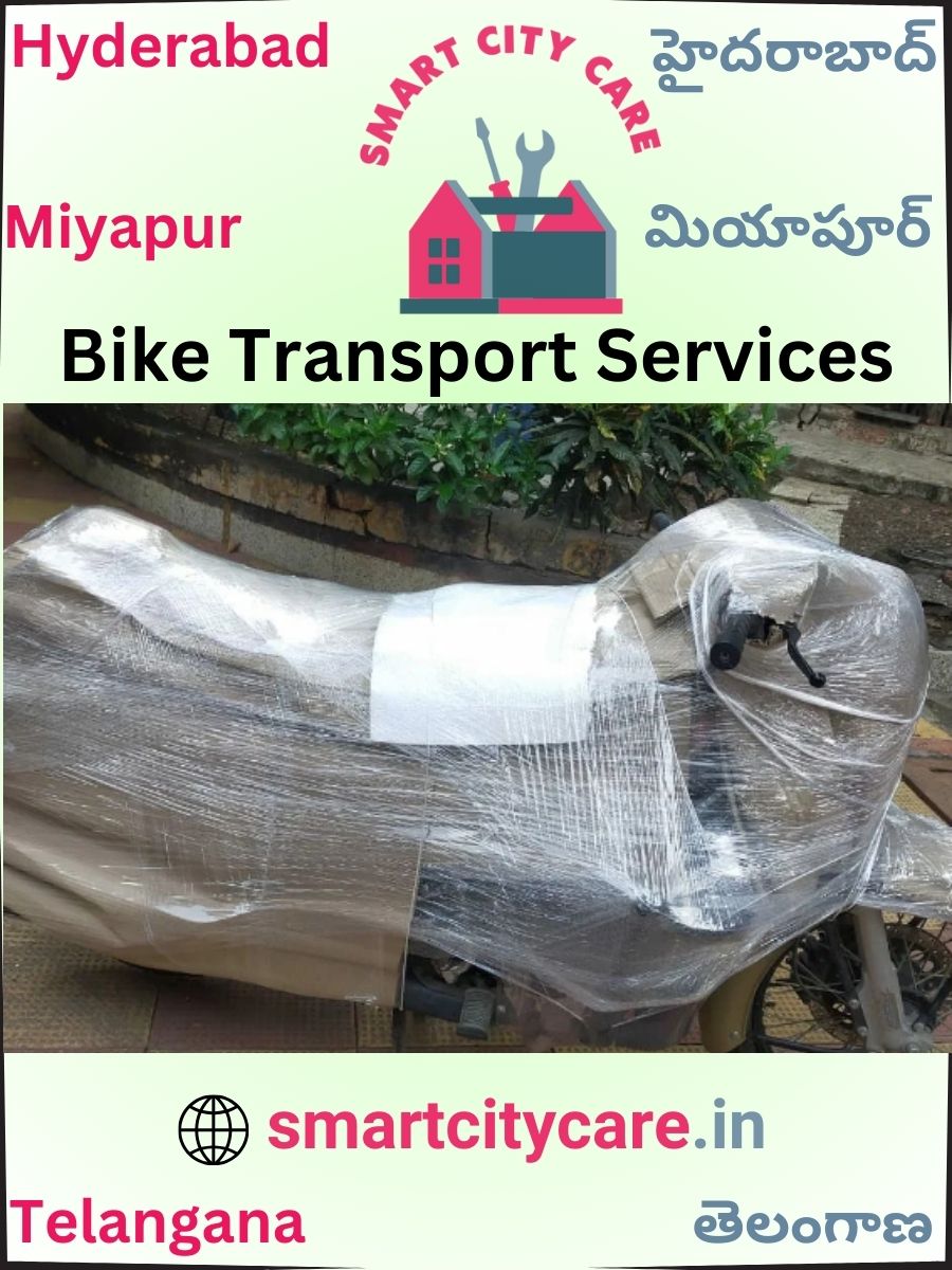 Bike moving cost by road and train in Miyapur, Hyderabad