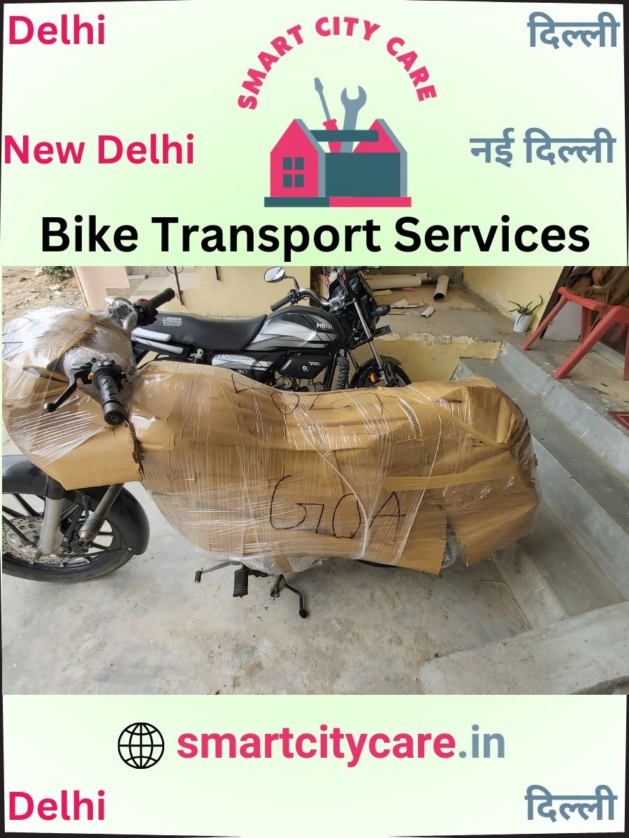 Bike moving cost by road and train in New Delhi, Delhi