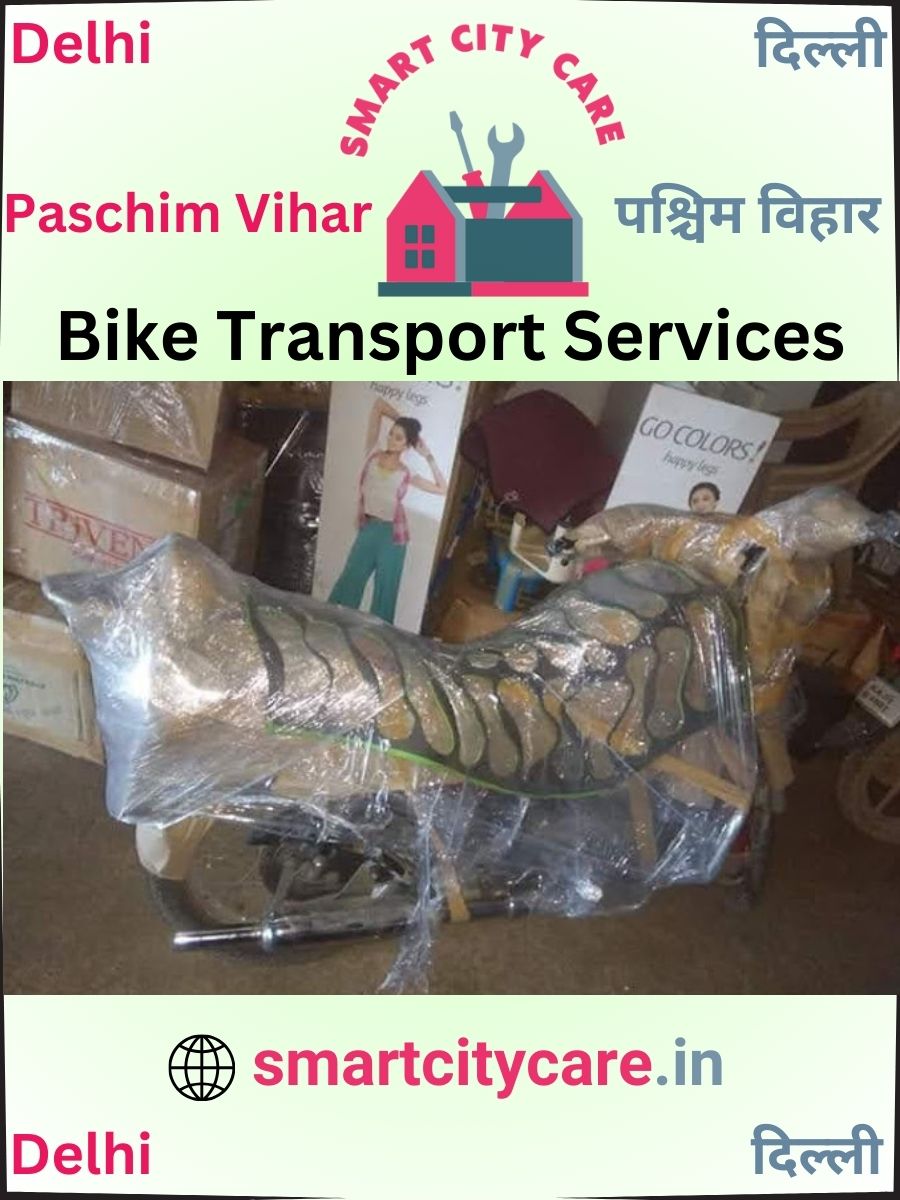 Bike moving cost by road and train in Paschim Vihar, Delhi