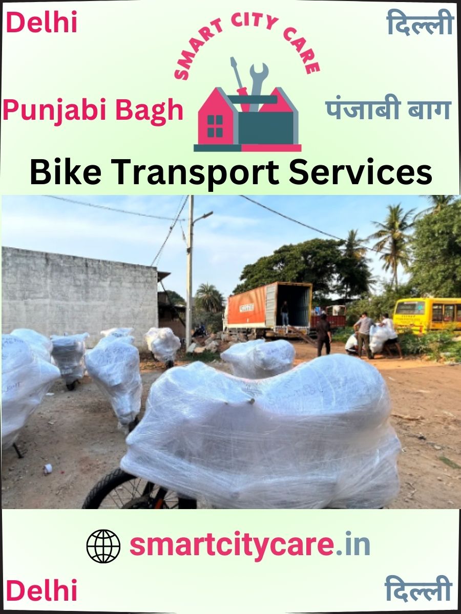 Bike moving cost by road and train in Punjabi Bagh, Delhi