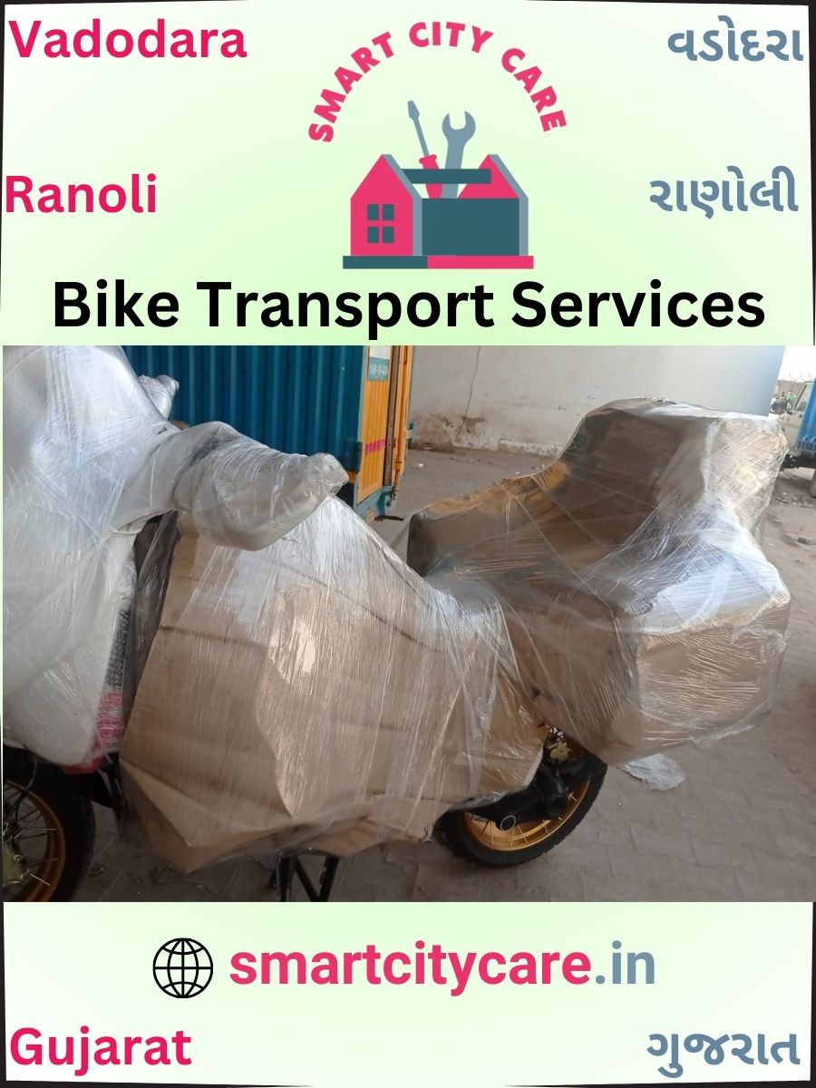 Bike moving cost by road and train in Ranoli, Vadodara