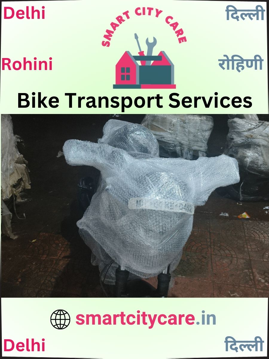 Bike moving cost by road and train in Rohini, Delhi