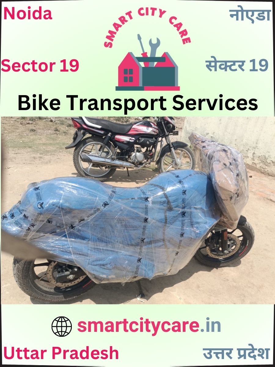 Bike moving cost by road and train in Sector 19, Noida