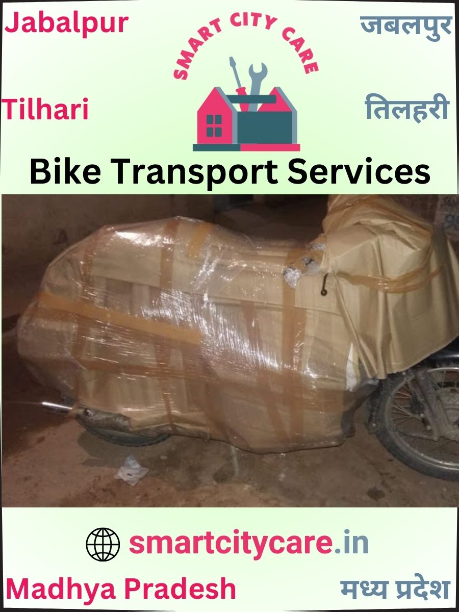 Bike moving cost by road and train in Tilhari, Jabalpur