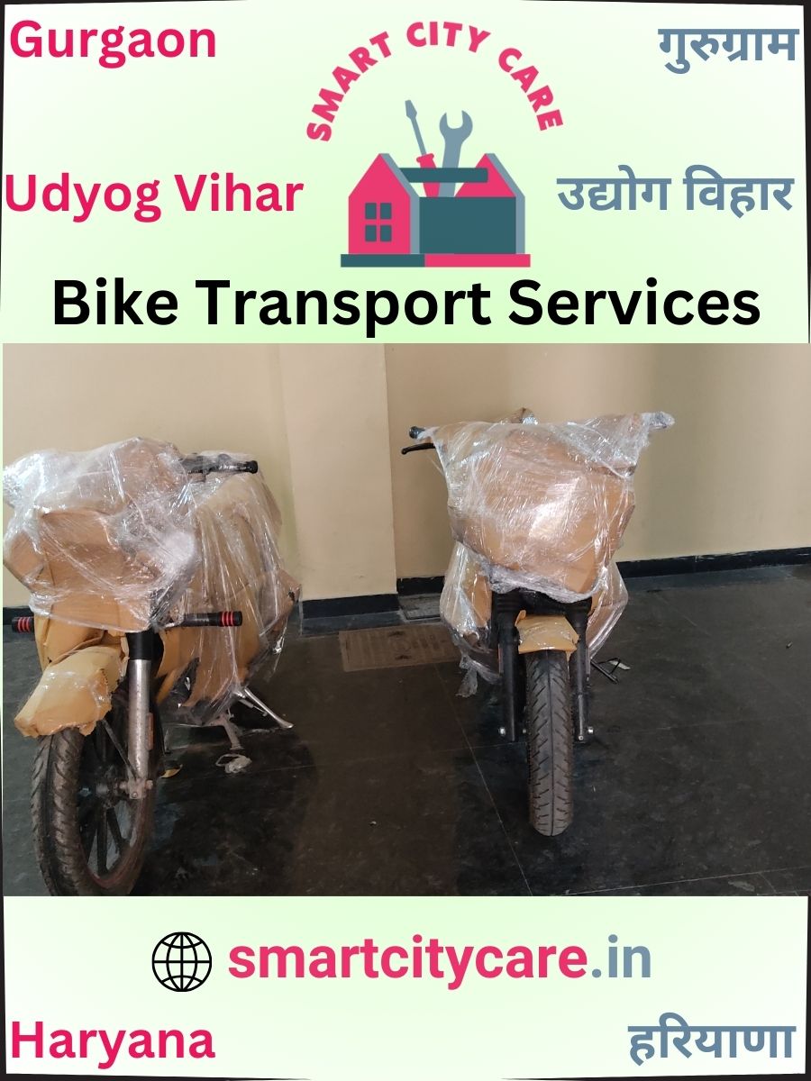 Expert Bike Transport in Udyog Vihar for Secure Vehicle Relocation