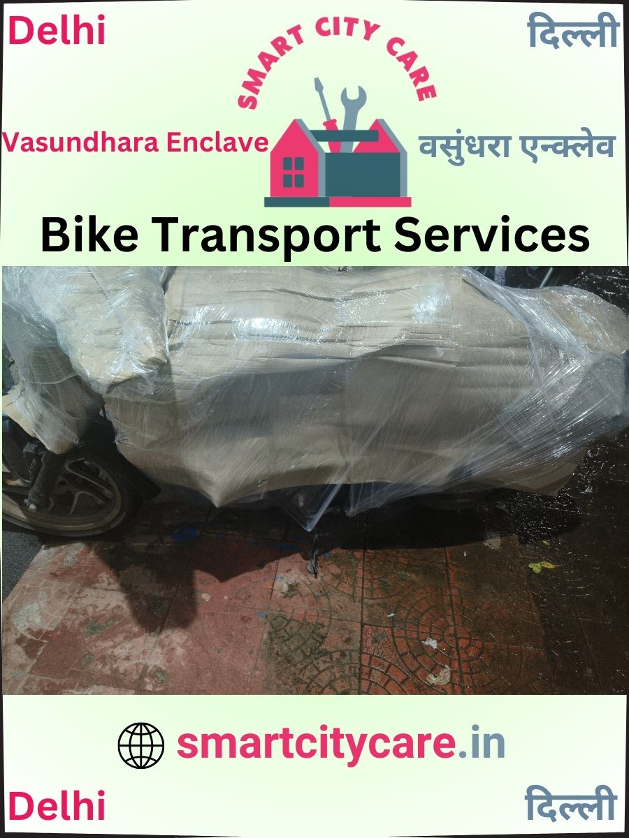 Expert Bike Transport in Vasundhara Enclave for Secure Vehicle Relocation
