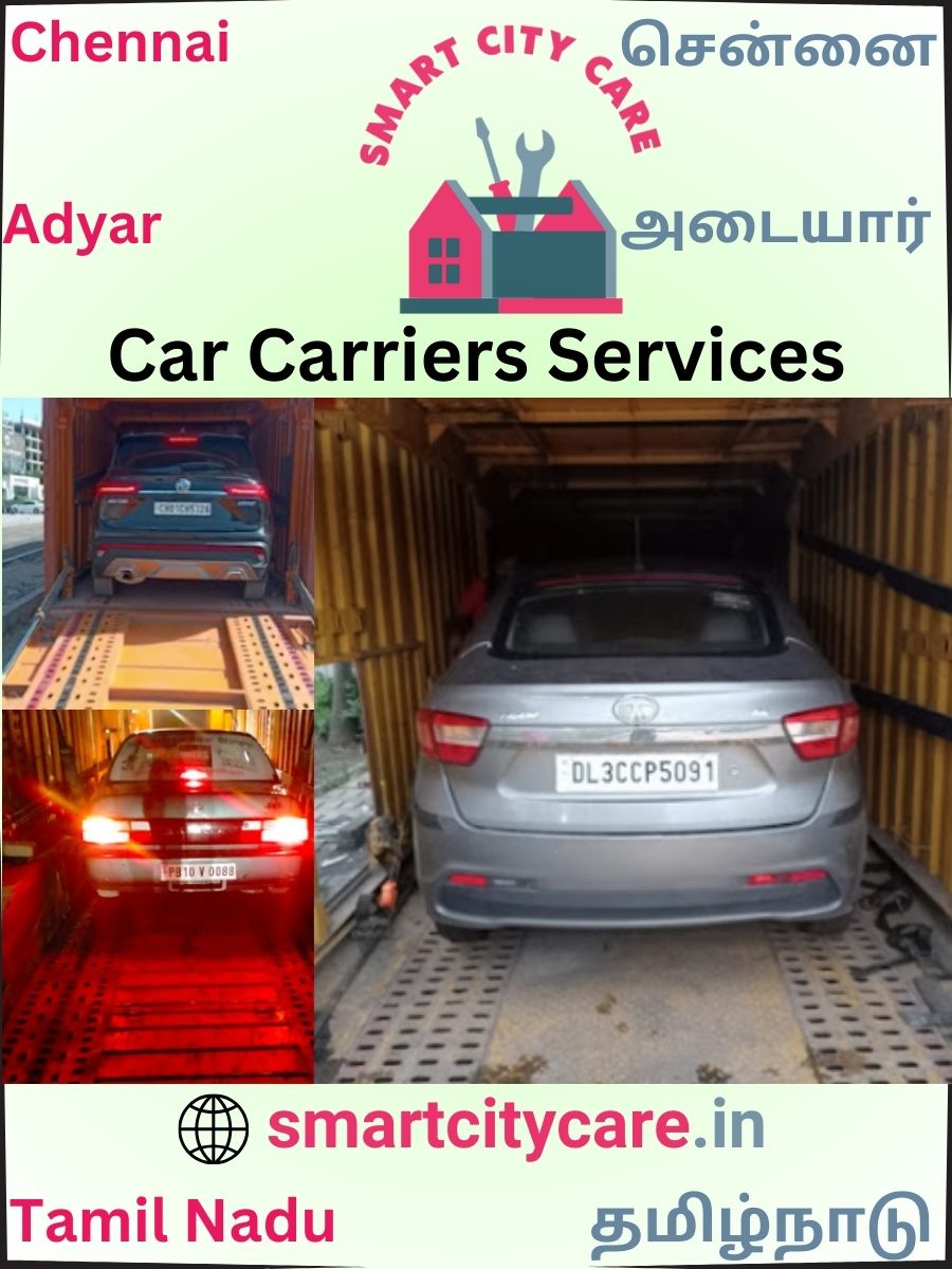 Car carrier services in Adyar, Chennai