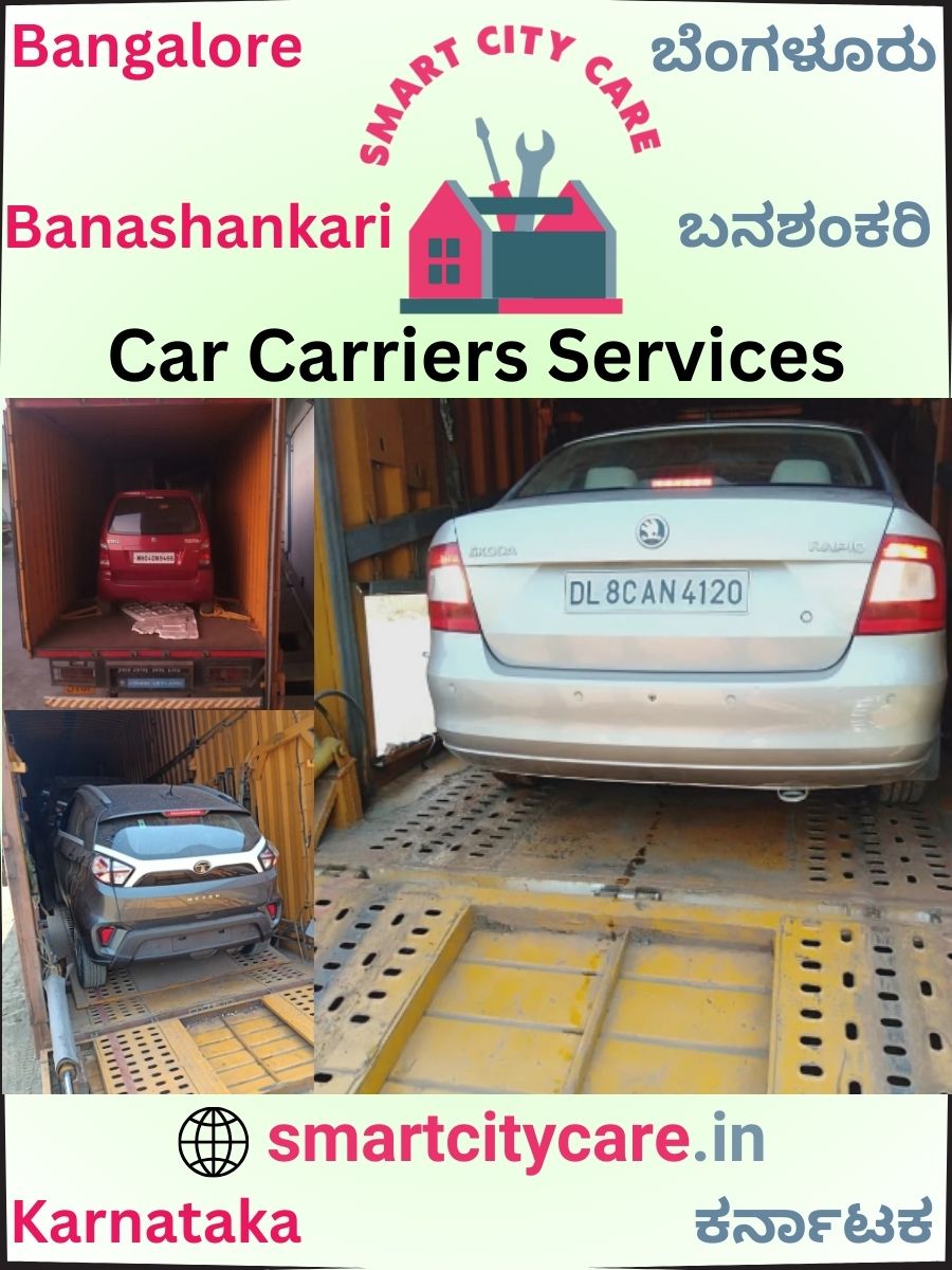 Car carrier services in Banashankari, Bangalore