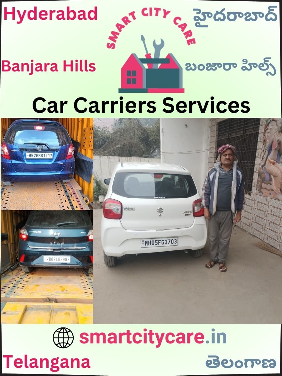 Expert car carriers in Hyderabad for Safe and Smooth Relocation