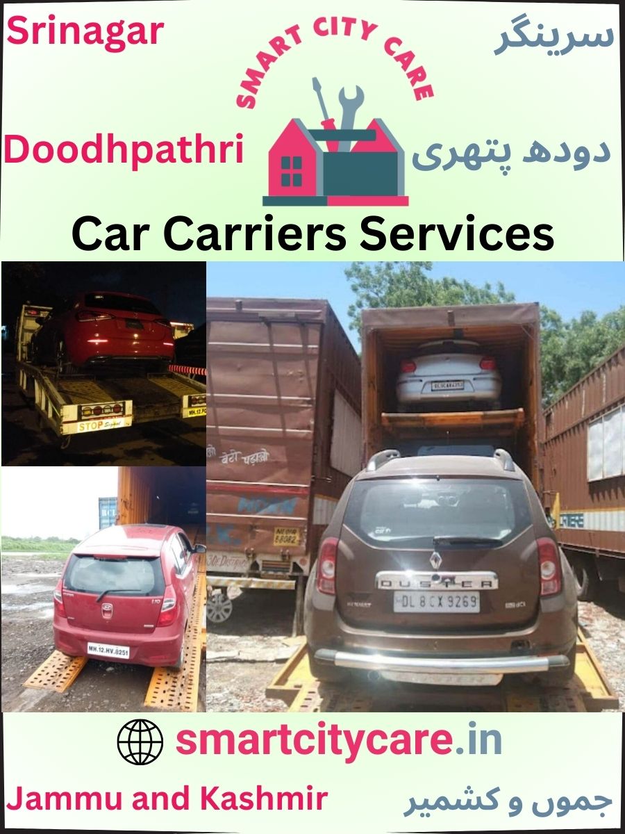 Expert car carriers in Srinagar for Safe and Smooth Relocation