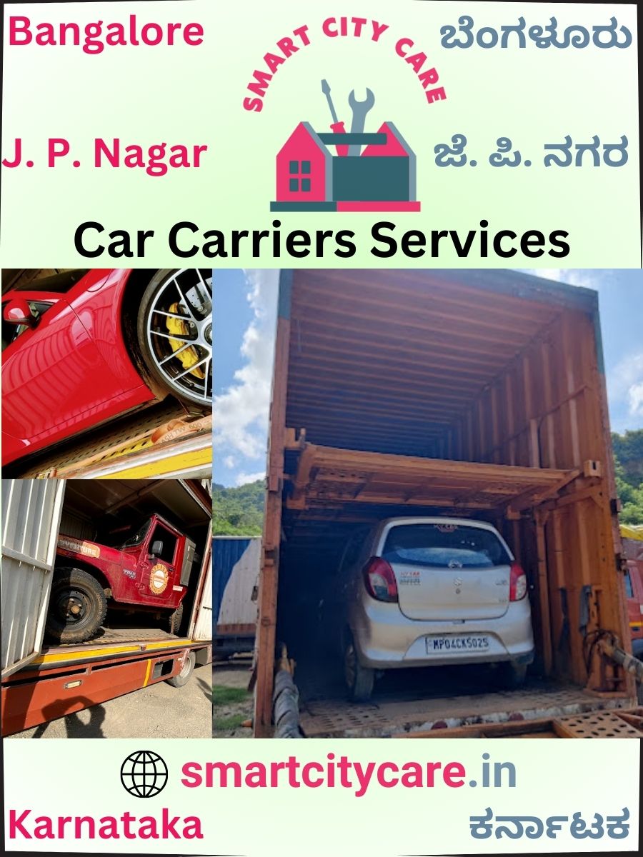 Car carrier services in J. P. Nagar, Bangalore