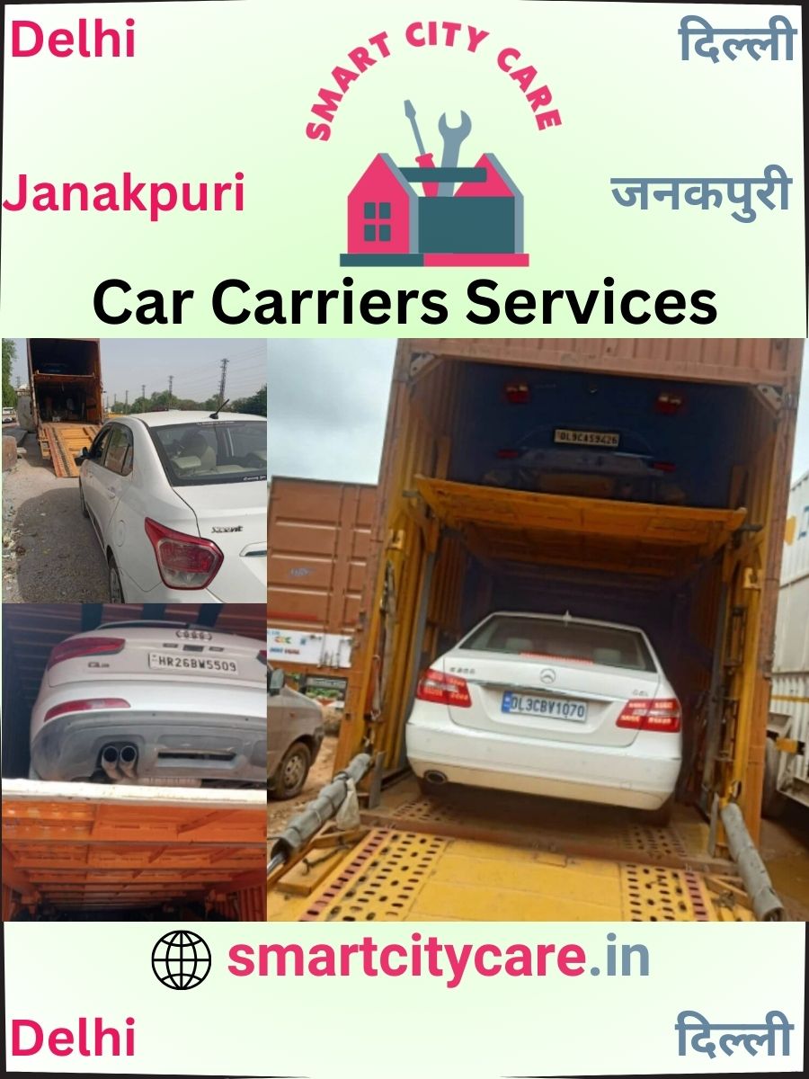 Car carrier services in Janakpuri, Delhi