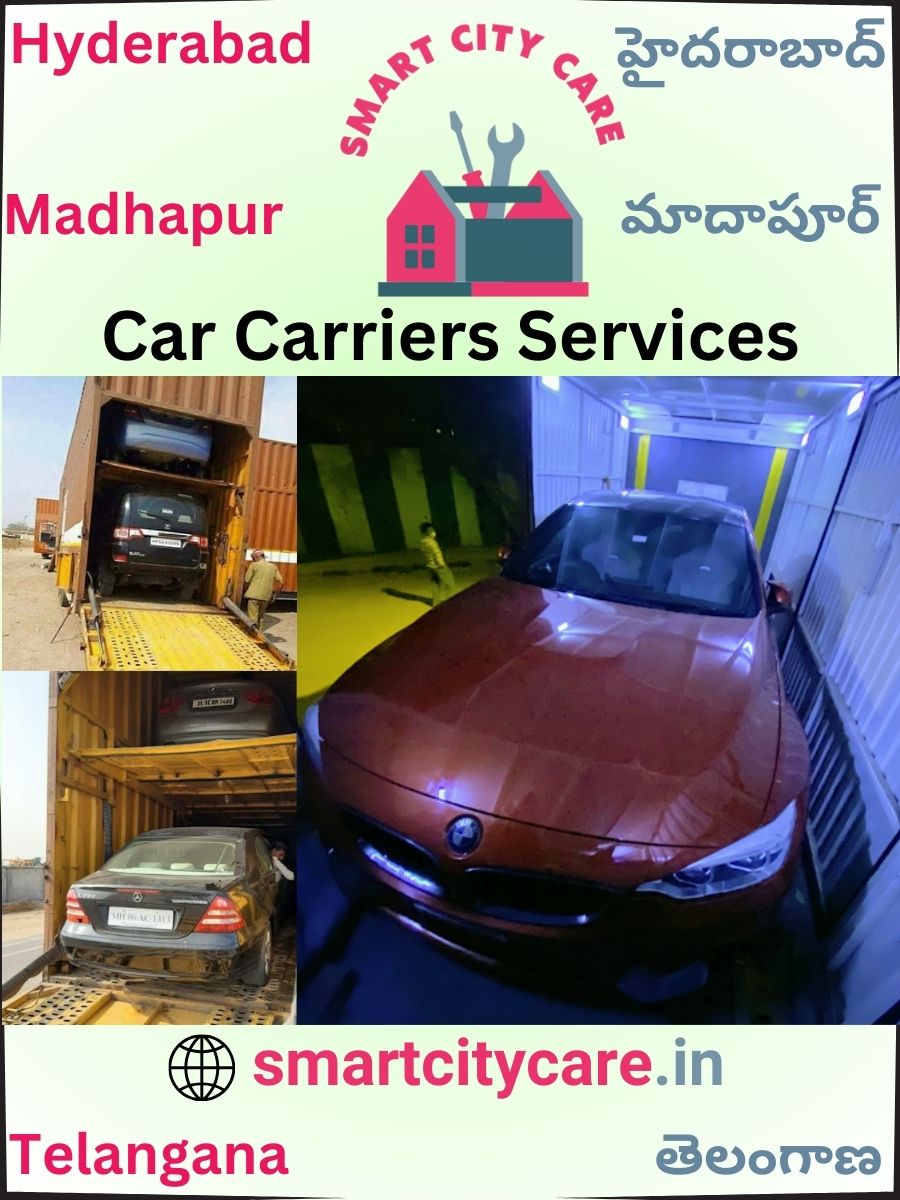 Car carrier services in Madhapur, Hyderabad