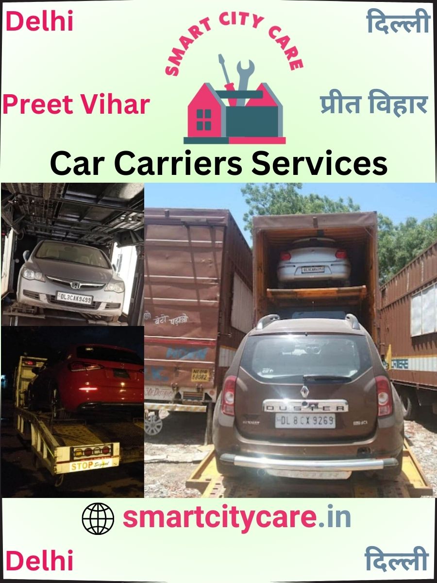 Car carrier services in Preet Vihar, Delhi