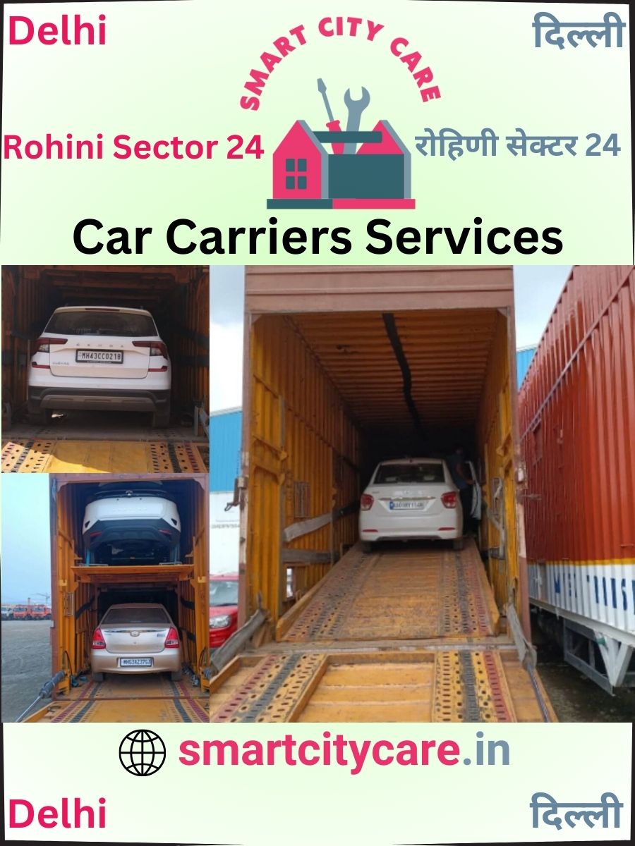 Car carrier services in Rohini Sector 24, Delhi