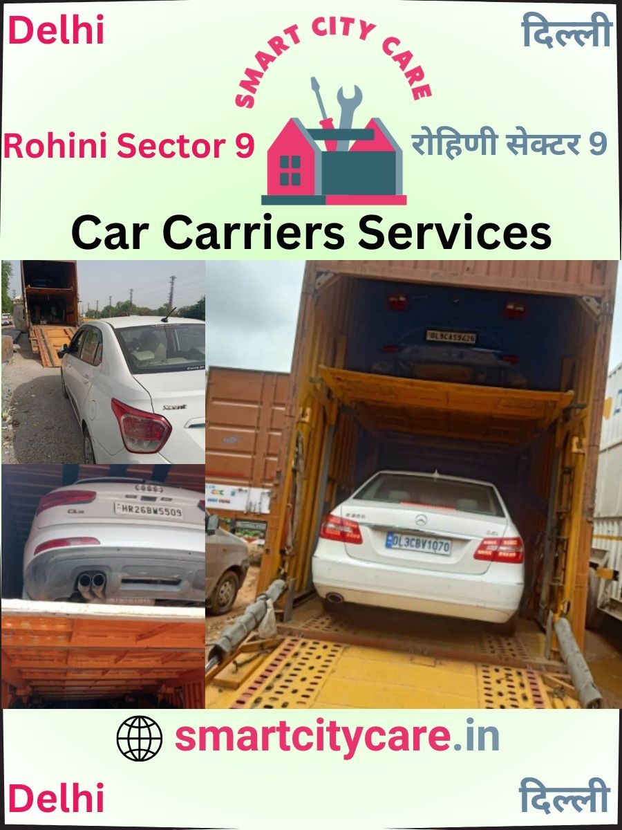 Car carrier services in Rohini Sector 9, Delhi