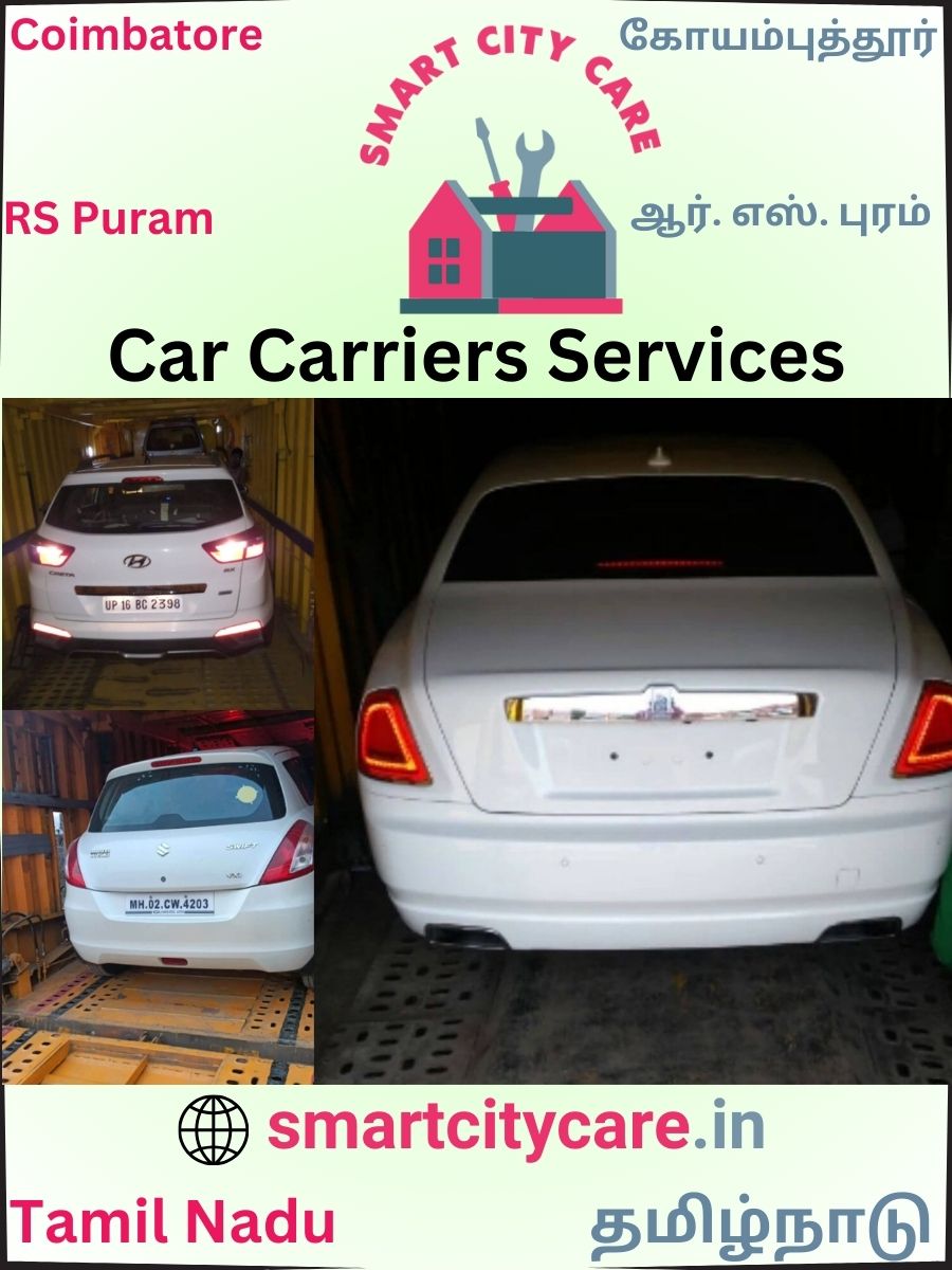 Expert car carriers in Coimbatore for Safe and Smooth Relocation