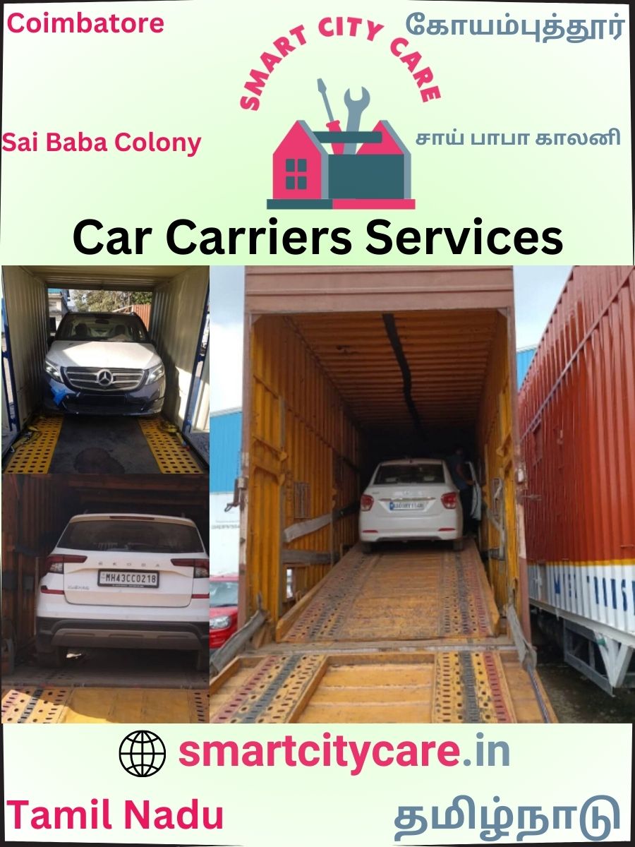 Expert car carriers in Coimbatore for Safe and Smooth Relocation