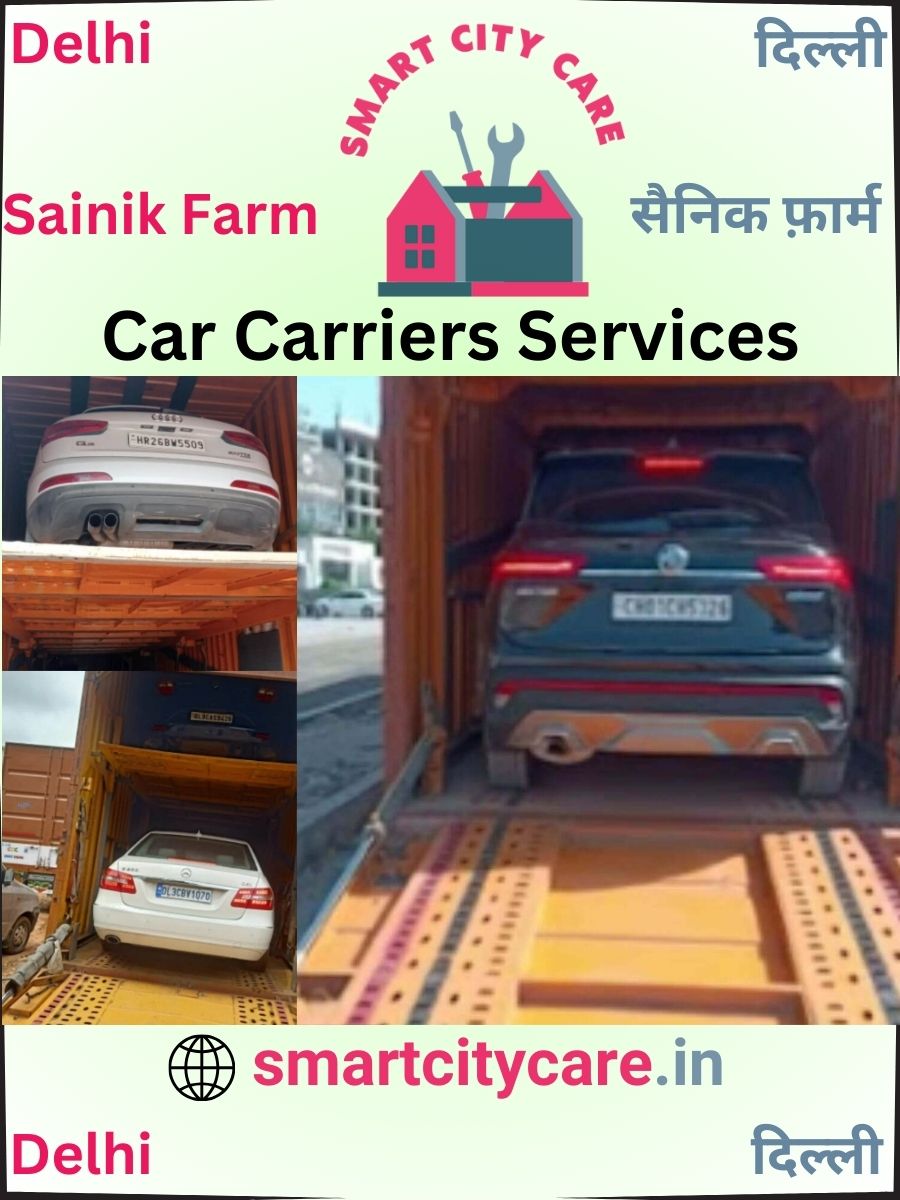 Car carrier services in Sainik Farm, Delhi