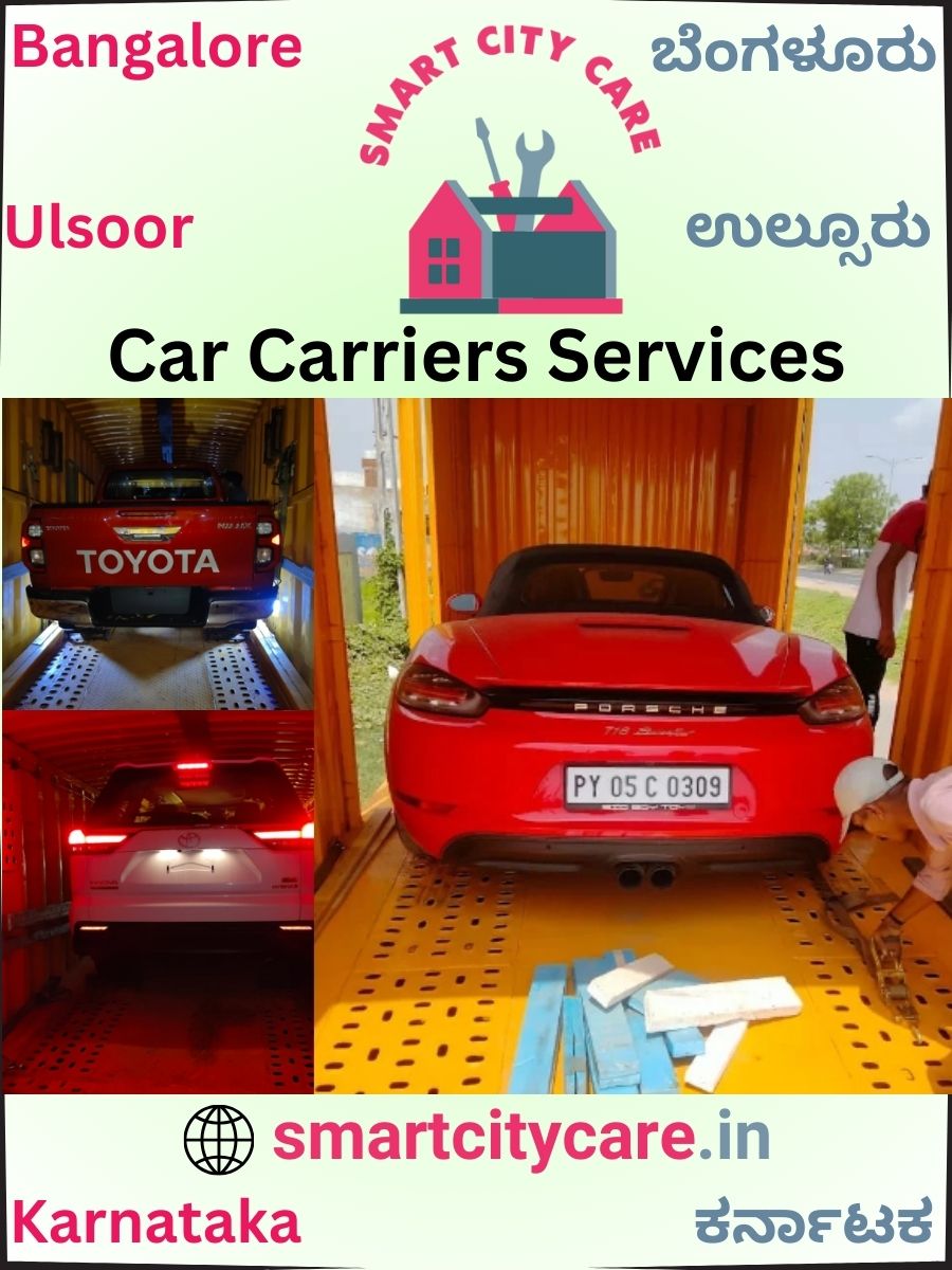 Car carrier services in Ulsoor, Bangalore