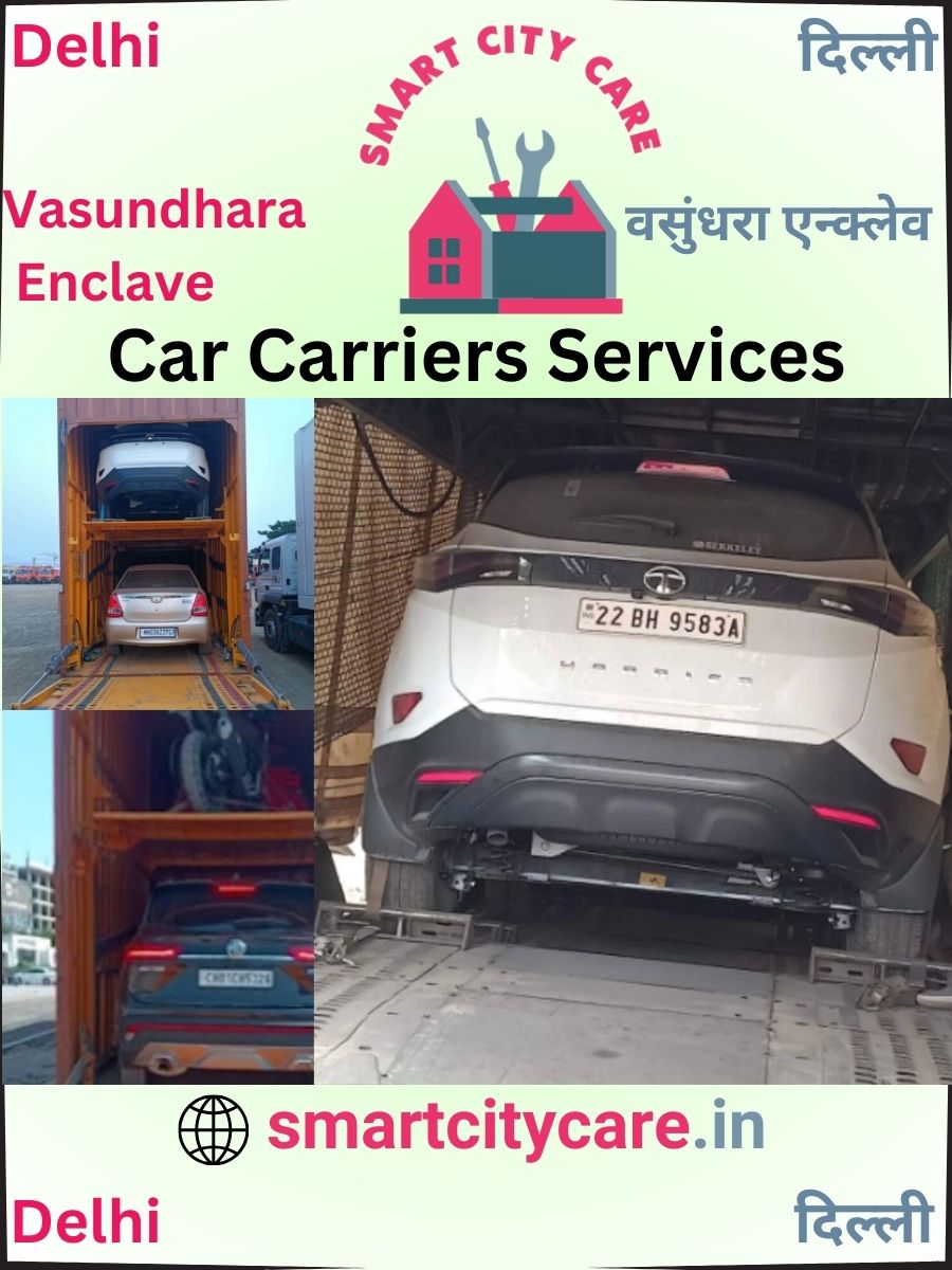 Car carrier services in Vasundhara Enclave, Delhi