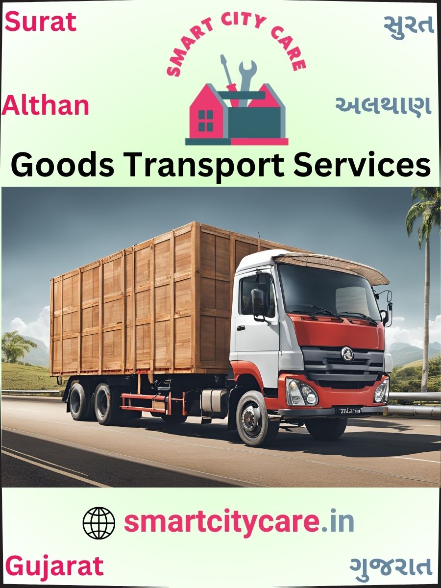 Affordable goods transport in Althan, Surat