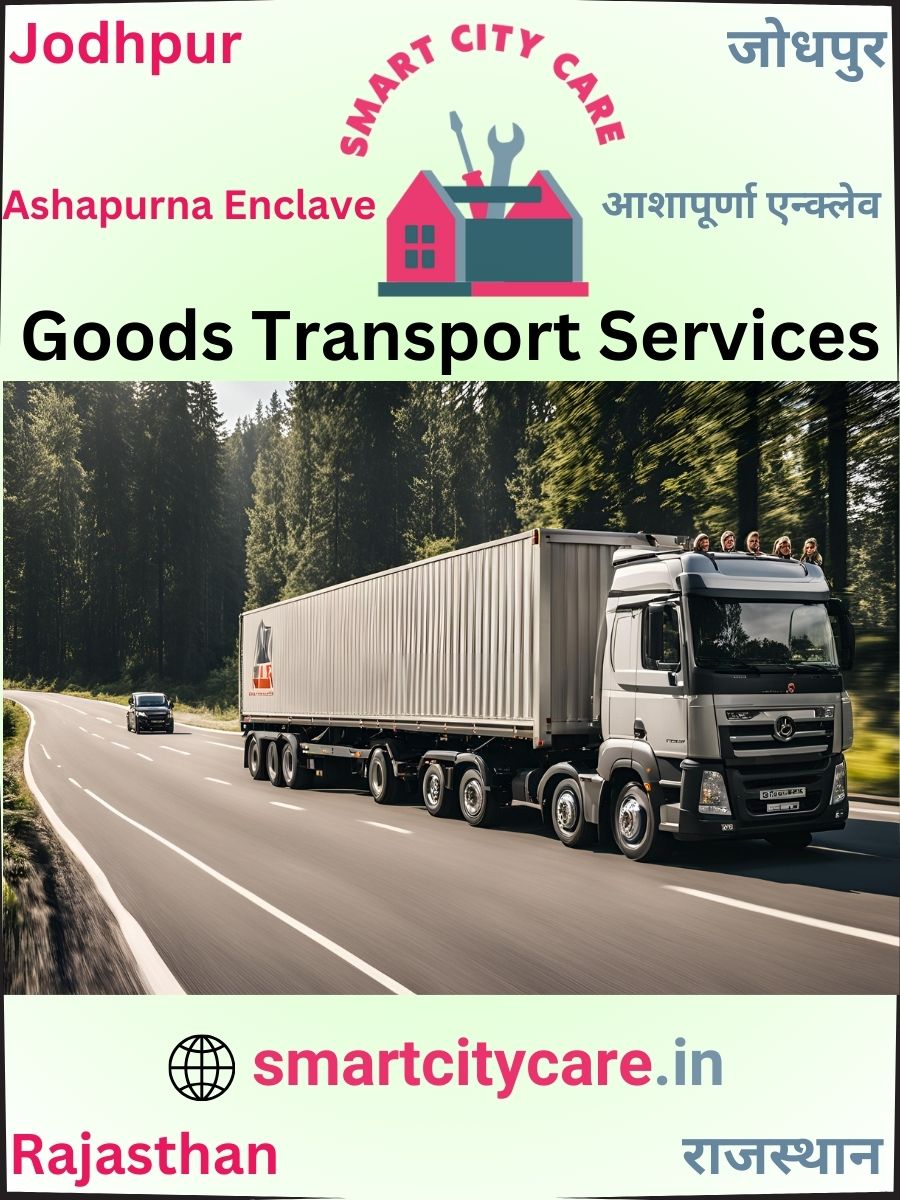 Affordable goods transport in Ashapurna Enclave, Jodhpur