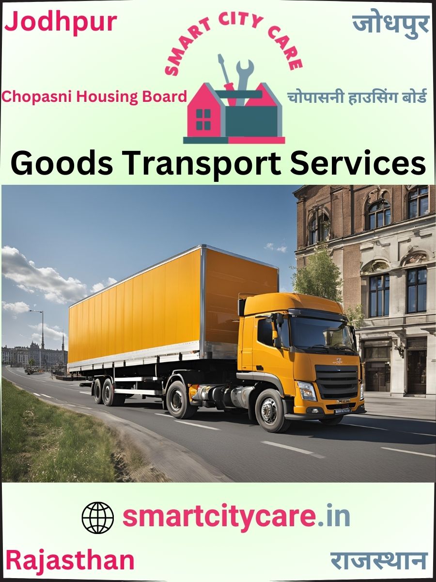Expert Goods Transport in Chopasni Housing Board for All Business Needs