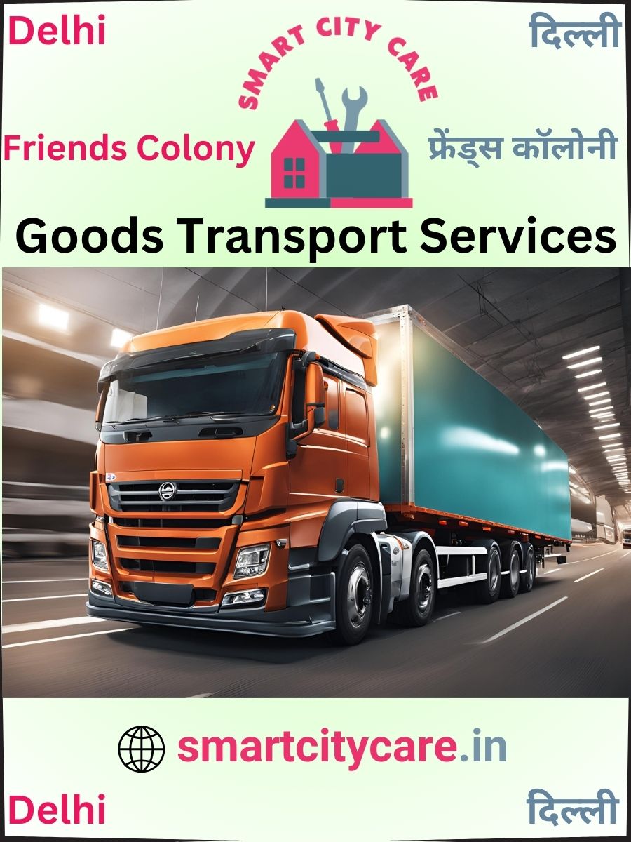 Expert Goods Transport in Friends Colony for All Business Needs